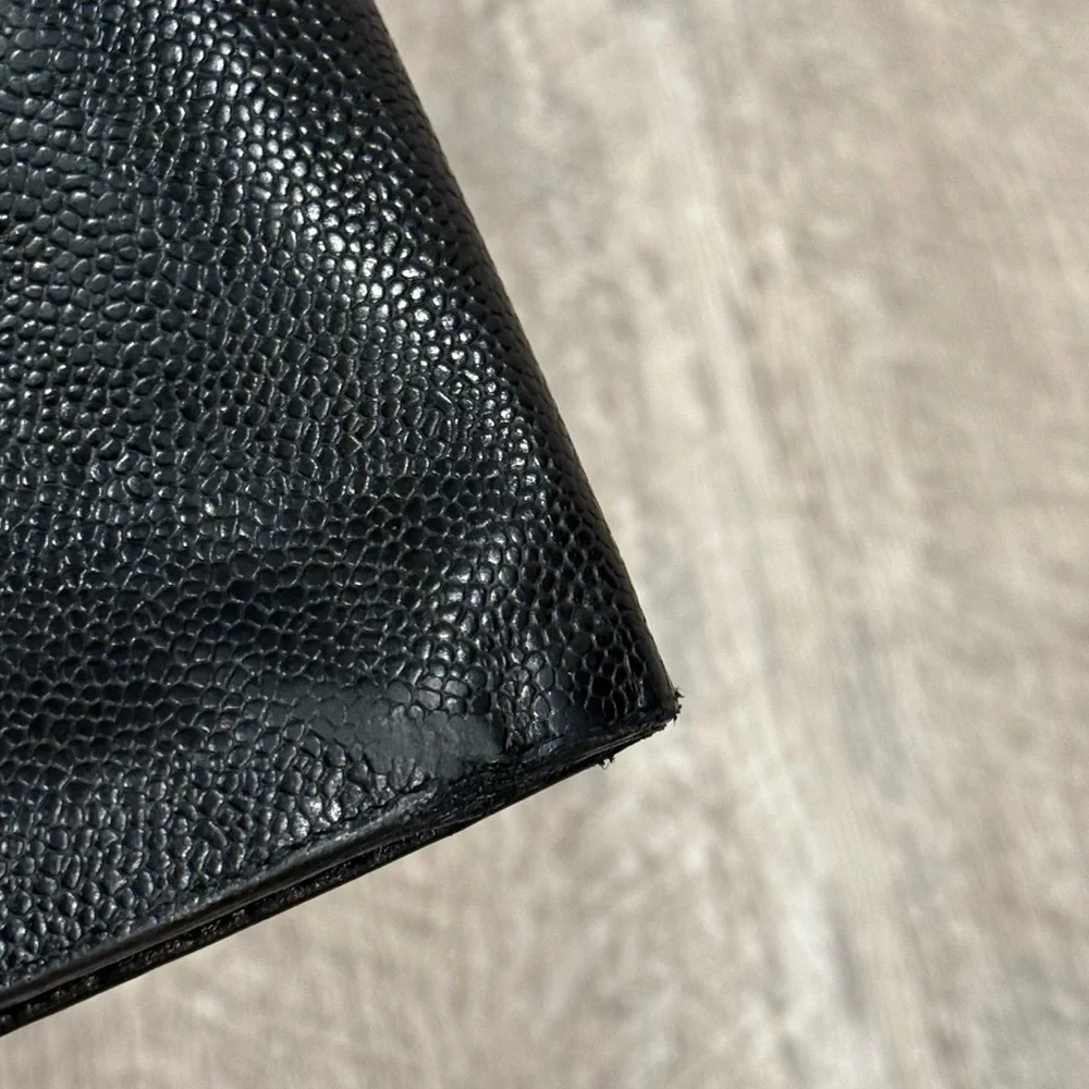 Chanel Long Wallet, Caviar Leather